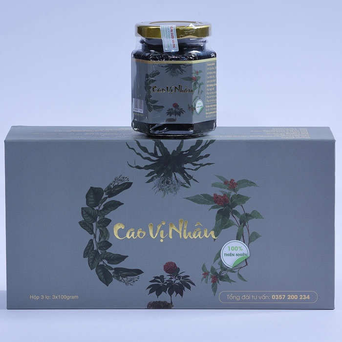 Cao Vị Nhân – Dùng cho người phì đại tiền liệt tuyến, u xơ tử cung (Hộp 1 hũ x 100g)