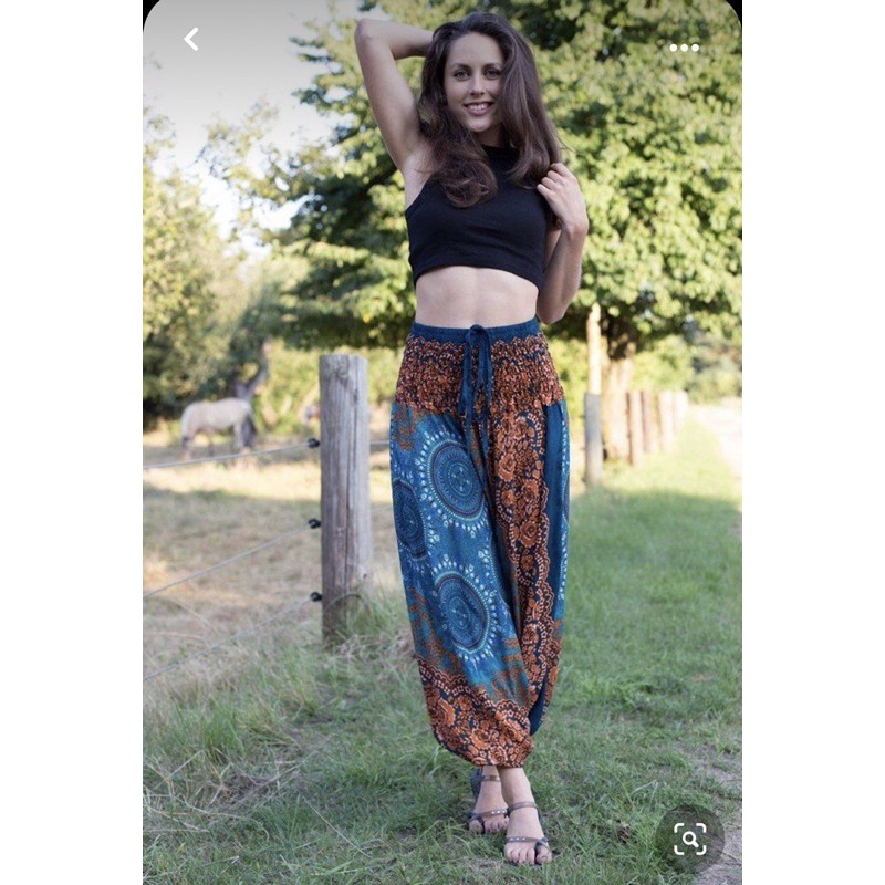 [size 1/45-60ky]Quần alibaba lanh bom thổ cẩm | BigBuy360 - bigbuy360.vn