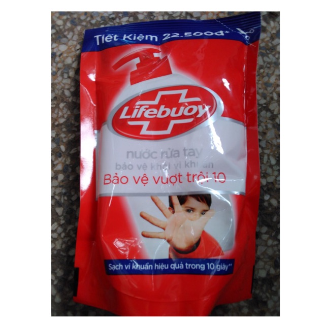 Nước rửa tay lifebuoy tui 450ml