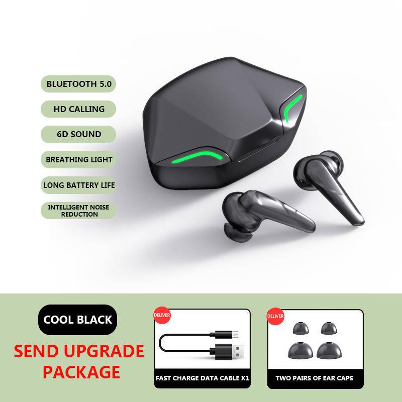 Tai Nghe Chơi Game Bluetooth Không Dây Hifi Chống Nước Giảm Tiếng Ồn IPX5