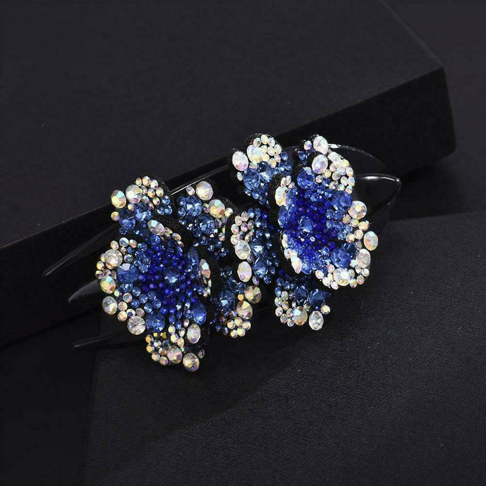 Kẹp Tóc Đính Đá Pha Lê Thời Trang W0Y5 Z5O3 K5F4 J0K8