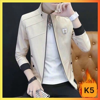 Áo khoác kaki nam cao cấp cổ đứng phong cách thời thượng hg207