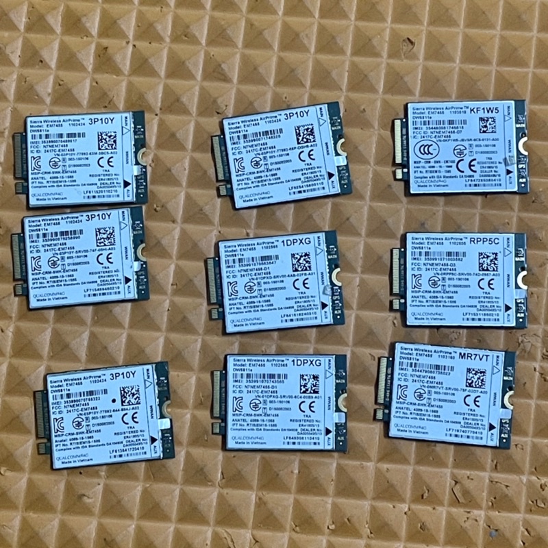 Card 4G LTE cho laptop Dell