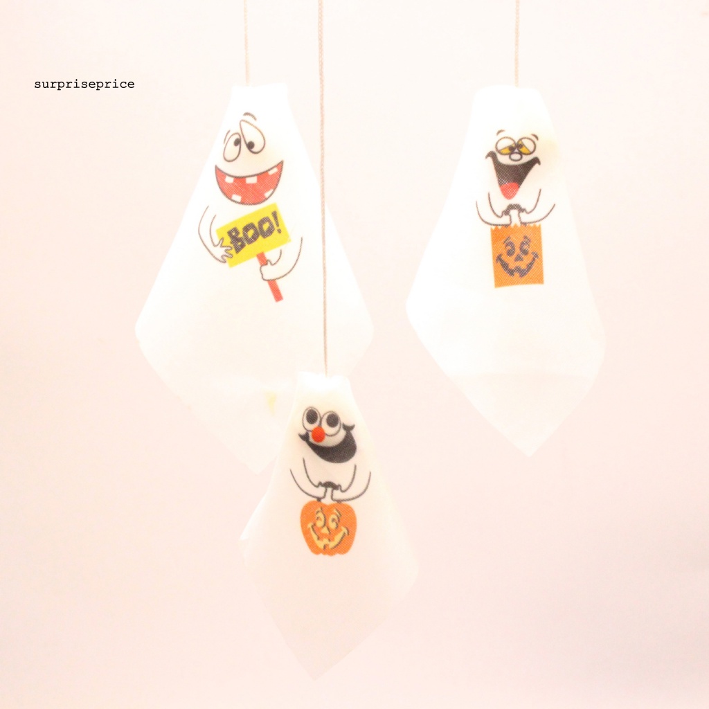 Đạo Cụ Treo Trang Trí Halloween Hình Con Ma Dễ Thương