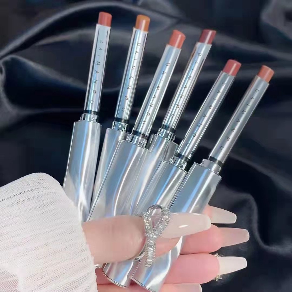 [Hàng mới về] Son môi Daimanpu nhiều màu sắc dưỡng ẩm lâu trôi chống thấm nước hiệu quả chất lượng cao