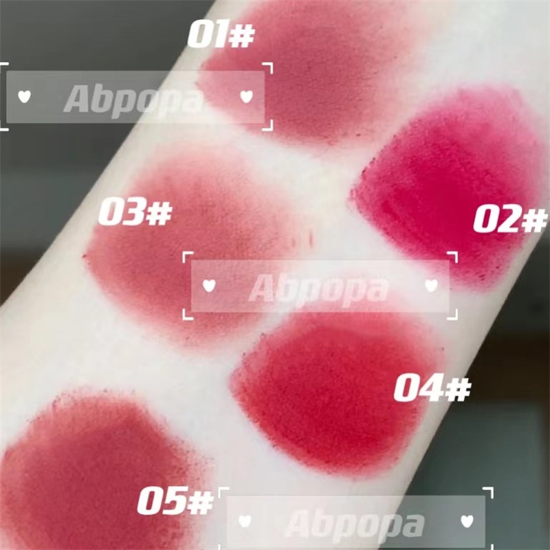 Abpopa KAKASHOW® Son Kem Lì Cho Màu Lâu Trôi Chống Dính Cốc Và Dưỡng Ẩm Môi