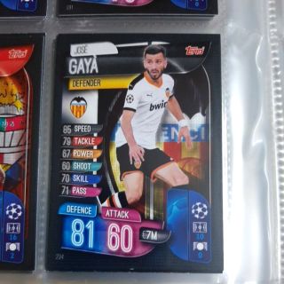Thẻ Match Attax Champion League