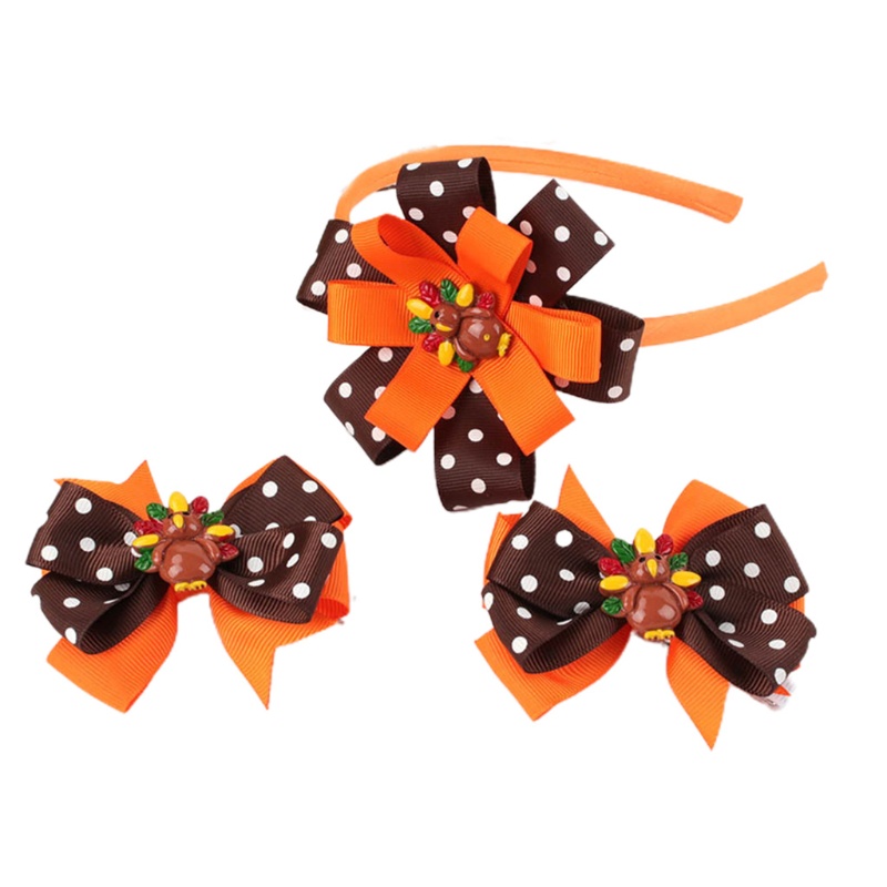 Set 3 Kẹp Tóc Xinh Xắn Đáng Yêu Dành Cho Bé Gái