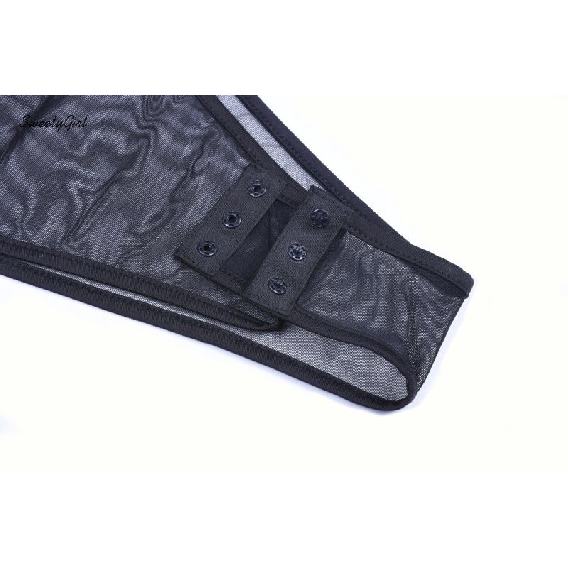 Áo Liền Quần Cổ Cao Tay Phồng Màu Đen Trơn Thời Trang 2022 Quyến Rũ Cho Nữ