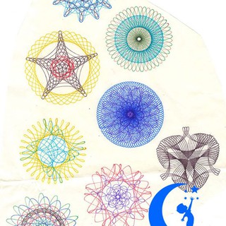 THƯỚC VẼ SÁNG TẠO SPIROGRAPH