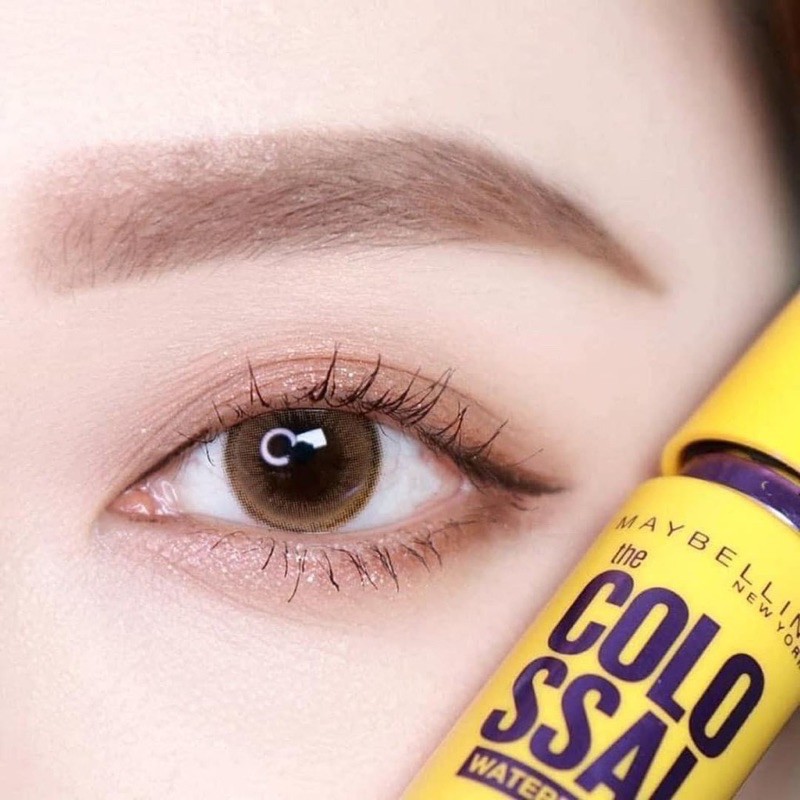 Mascara Maybeline Vàng 7X mi cong hơn 7 lần