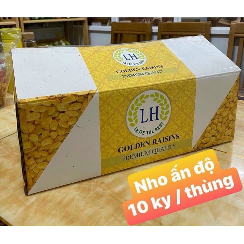 Nho vàng Golden Ấn độ.( hộp 150gram )