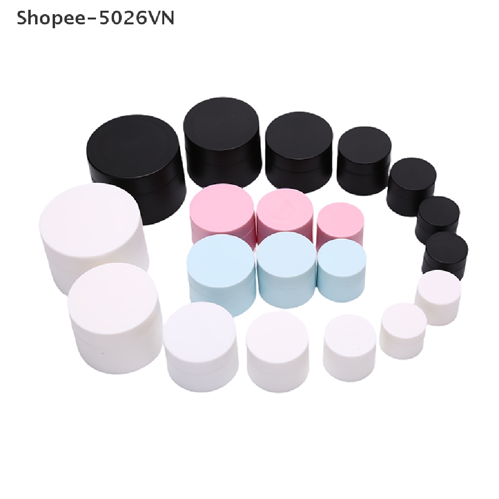 [Hàng mới về] Hộp rỗng bằng nhựa pp dùng đựng kem trang điểm