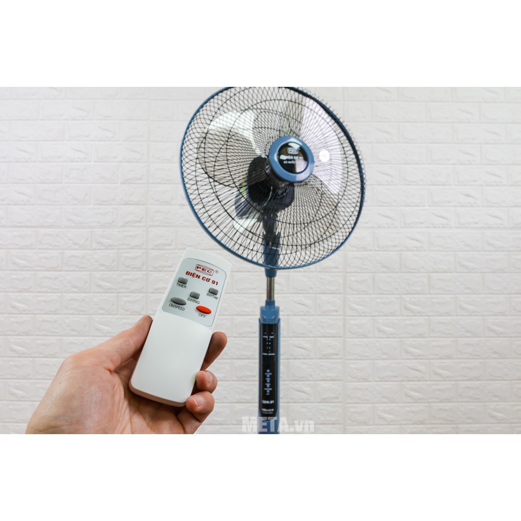Quạt cây đứng điện cơ 91 Bộ Quốc Phòng QĐK-91 Có điều khiển từ xa