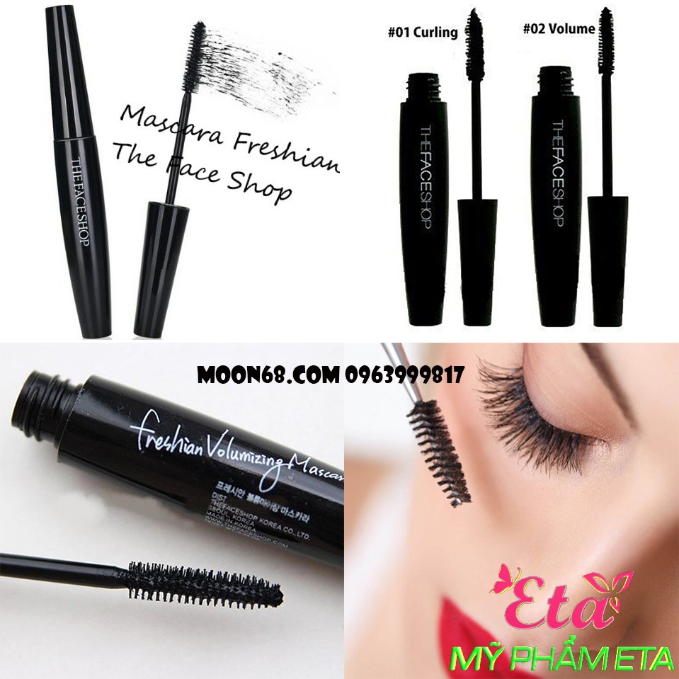 Mascara chuốt mi The Face Shop Freshian Big TFS làm dày và cong mi | BigBuy360 - bigbuy360.vn