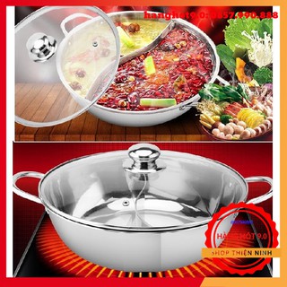 Nồi lẩu inox 2 ngăn cao cấp