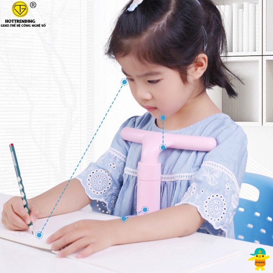 Giá chống cận thị, dụng cụ chống cận thị, chống cong vẹo cột sống, điều chỉnh tư thê ngồi cho bé từ 6 tuổi hàng loại 1