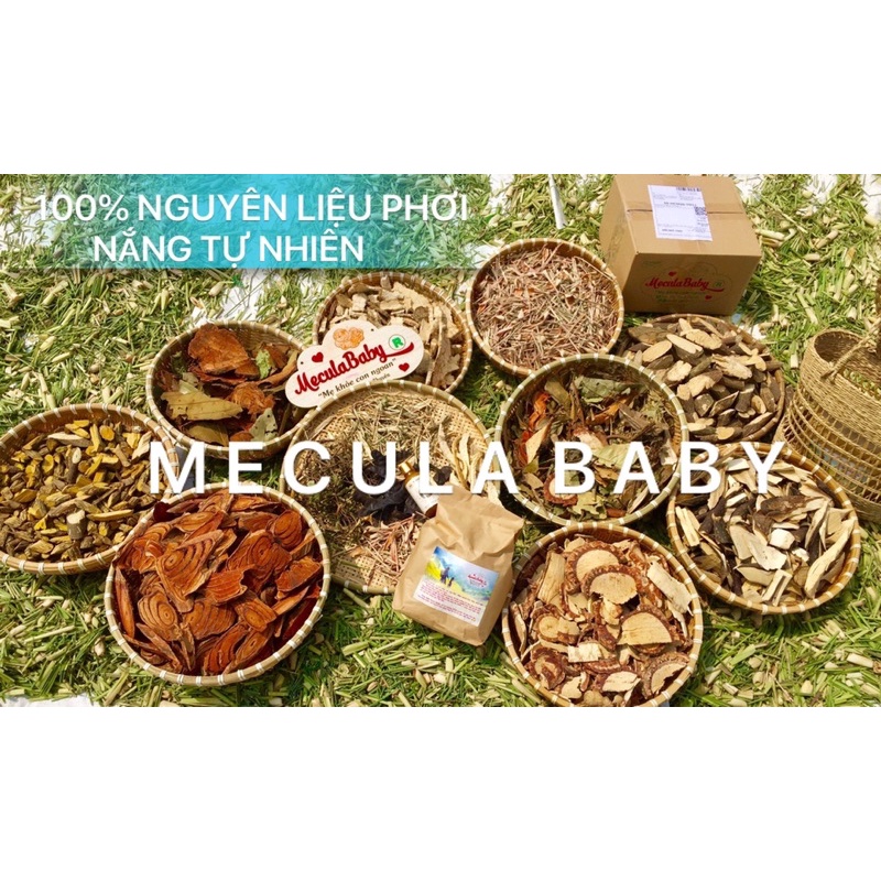 Lá xông giải cảm giảm cân làm đẹp MeculaSkin