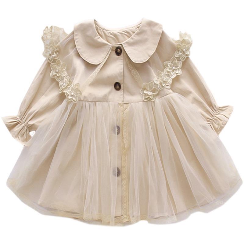 Đầm IQ ANGEL thời trang xuân thu xinh xắn dành cho bé gái