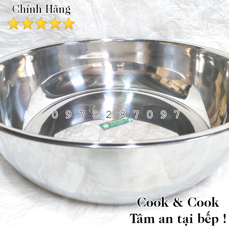 [Chính Hãng] Chậu inox 304 thau inox 304 Thaphafac size 60, 64 cm