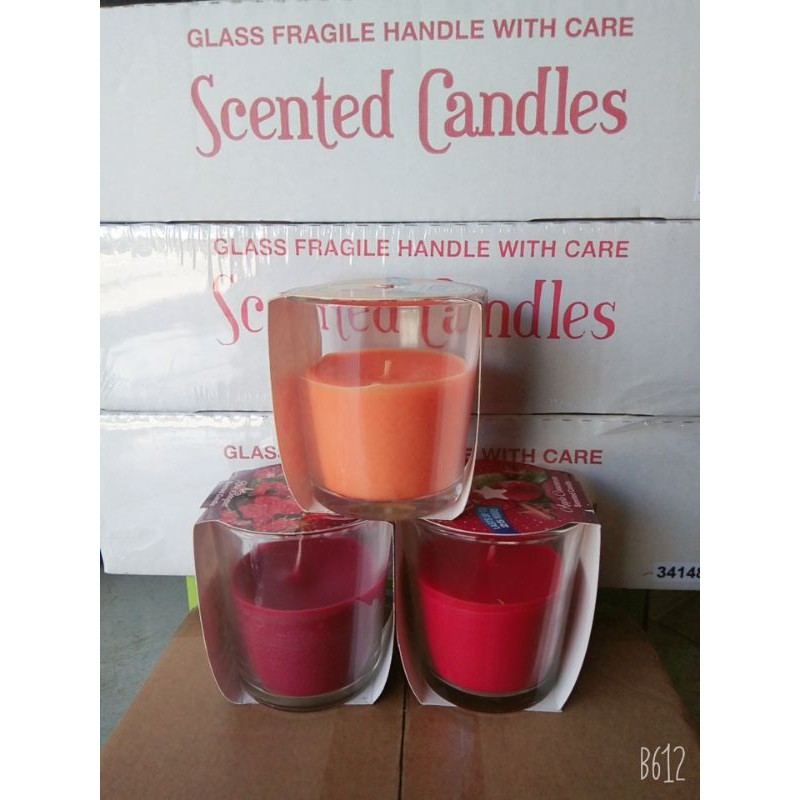 Nến thơm Scented Candles 3 mùi [dạng ly thủy tinh]