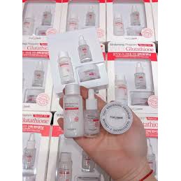 SET 7DAY TRẮNG DA MINI bộ dưỡng Trắng da 7 DAY GLUTATHIONE SPECIAL KIT.