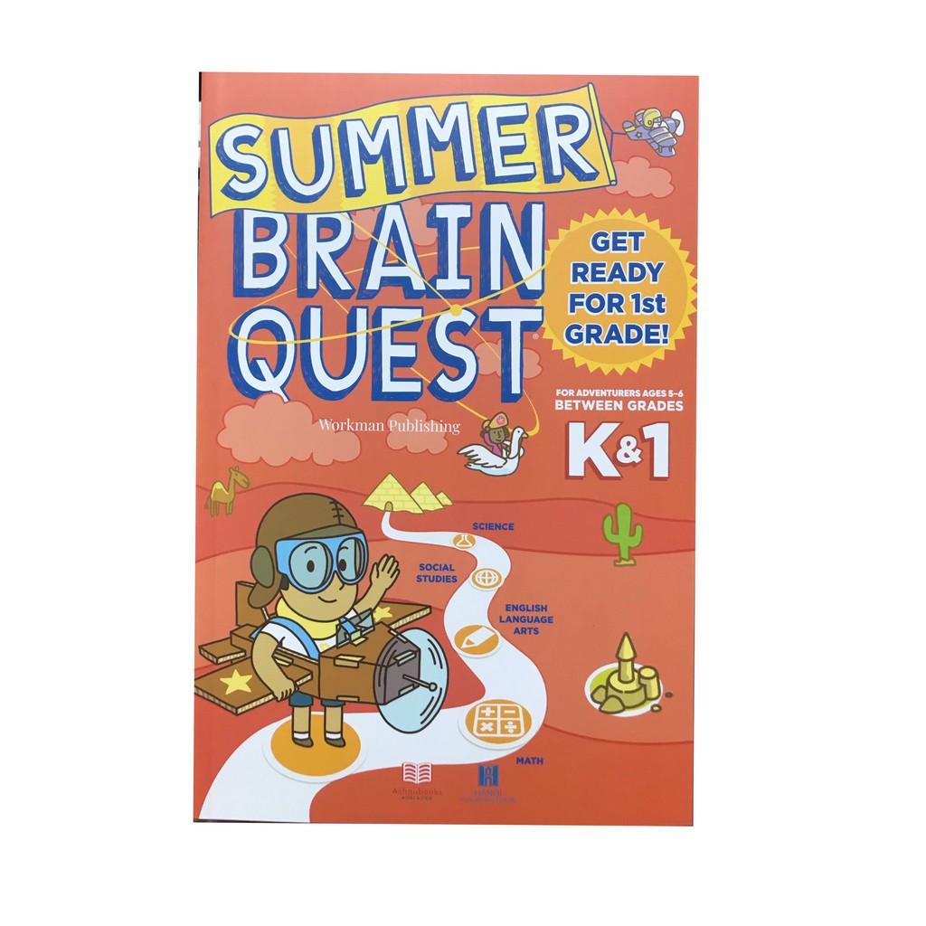 Sách-Summer brain quest between grade K&1