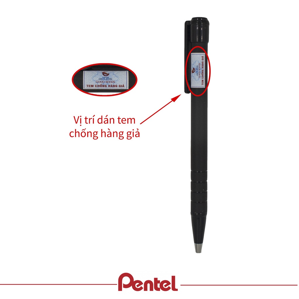 Bút Chì Kim Bấm Pentel A255 Ngòi 0.5mm Tiện Lợi - Nhập Khẩu Từ Nhật Bản