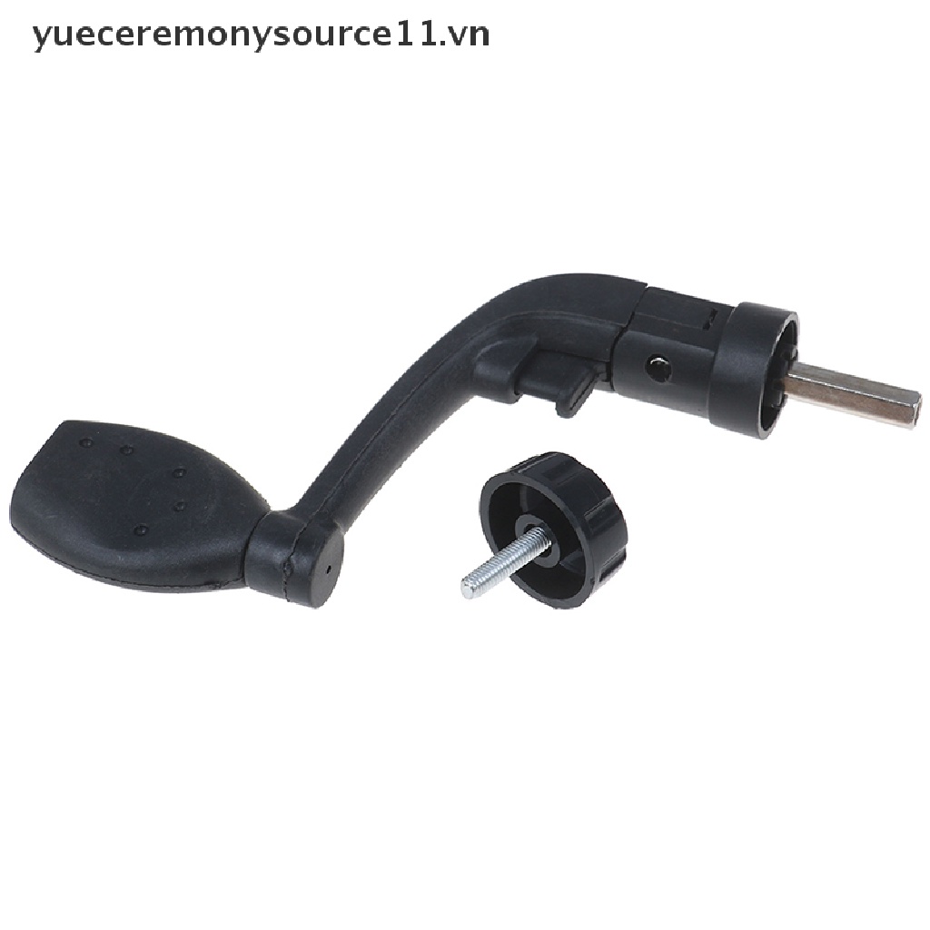 . Máy Câu Cá Tay Quay Bằng Nhựa Màu Đen Loại 200