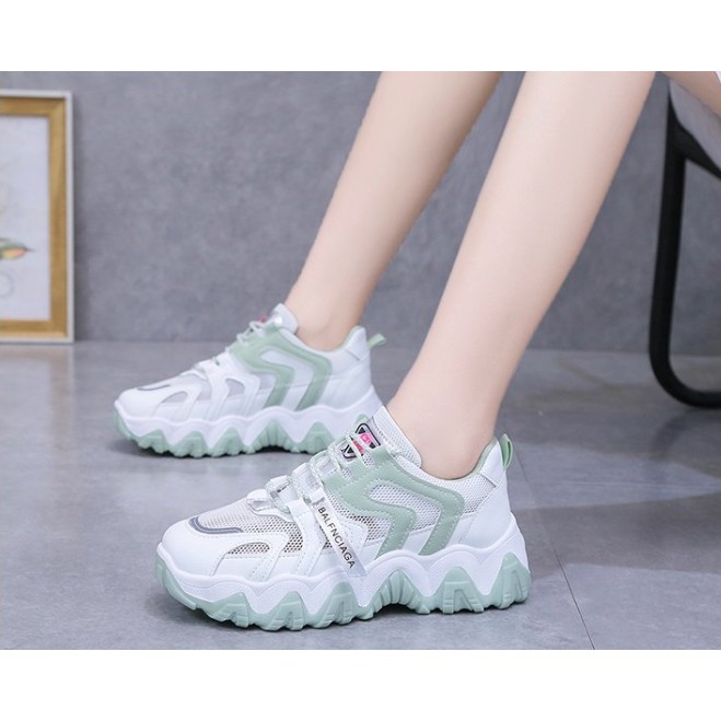 Giày Thể Thao Nữ Sneaker Thoáng Khí Phong Cách Hàn Quốc K02