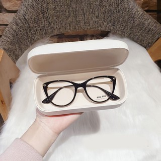 Gọng kính cận mắt mèo phong cách, Kính cận nam nữ mắt mèo gọng kim loại Hàn Quốc 58589