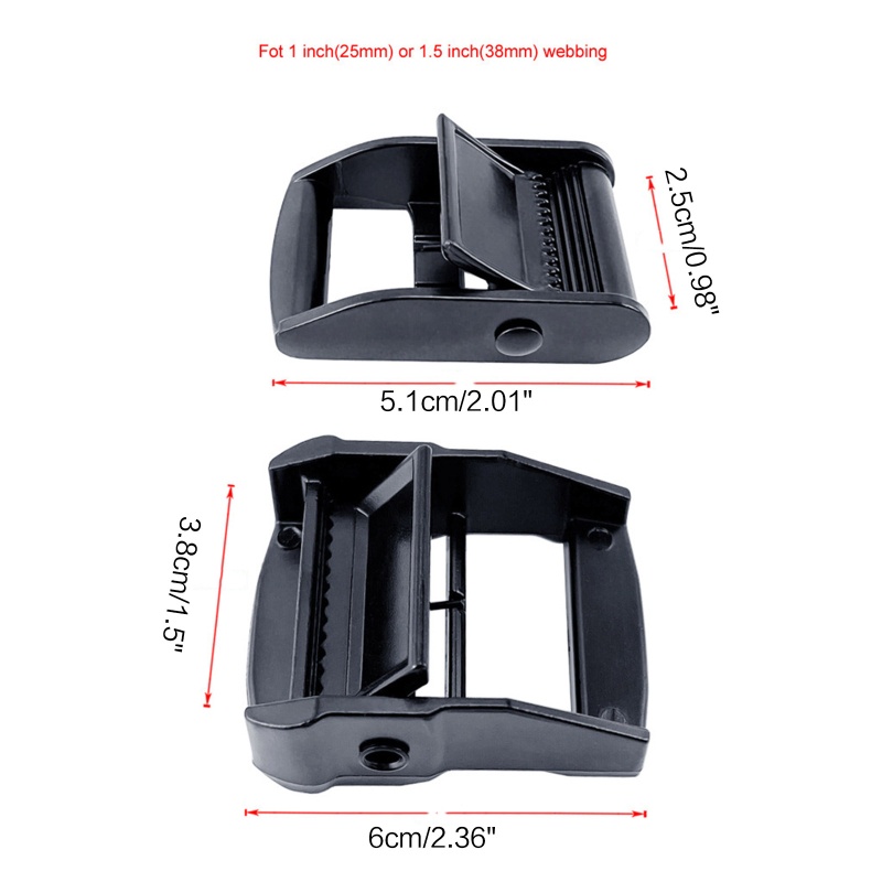 Khóa Cà Vạt 25 / 38mm Chất Lượng Cao