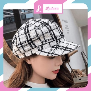 Mũ beret nữ Laduxa màu trơn phong cách Hàn Quốc m102