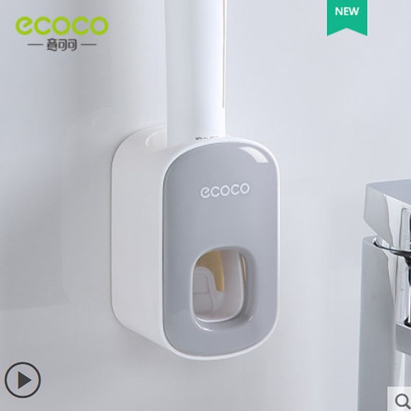 Bộ Nhả Kem Đánh Răng Tự Động Cao Cấp Ecoco Siêu Thông Minh Mã NK1