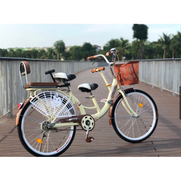 Xe Đạp 3 Chỗ Cho Gia Đình