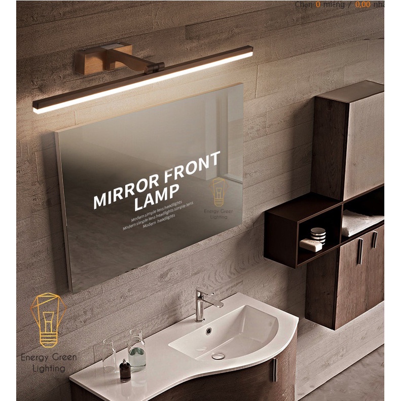 Đèn soi tranh -  rọi gương Energy Green Lighting Led Model 8018 80cm 16w 3 Chế Độ Ánh Sáng - Điều chỉnh được góc chiếu