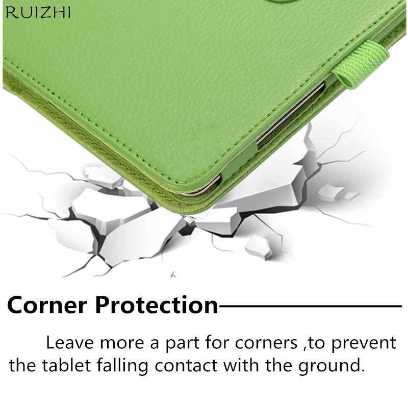 Bao da máy tính bảng PU tích hợp giá đỡ cho Huawei mediapad t5 10 AGS2-W09/L09/L03/W19 10.1 inch mediapad t5