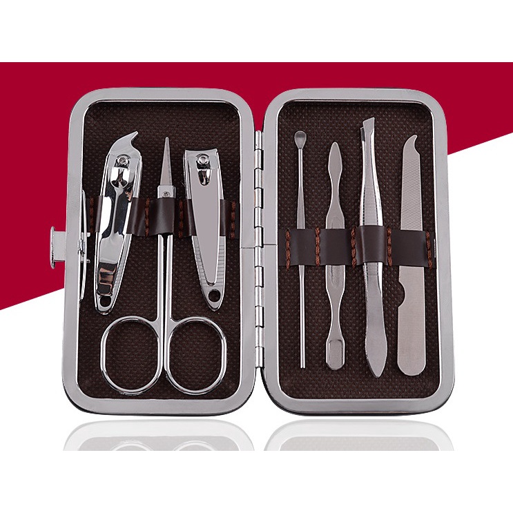 Bộ Dụng Cụ Làm Móng Tay Chân 8 Món