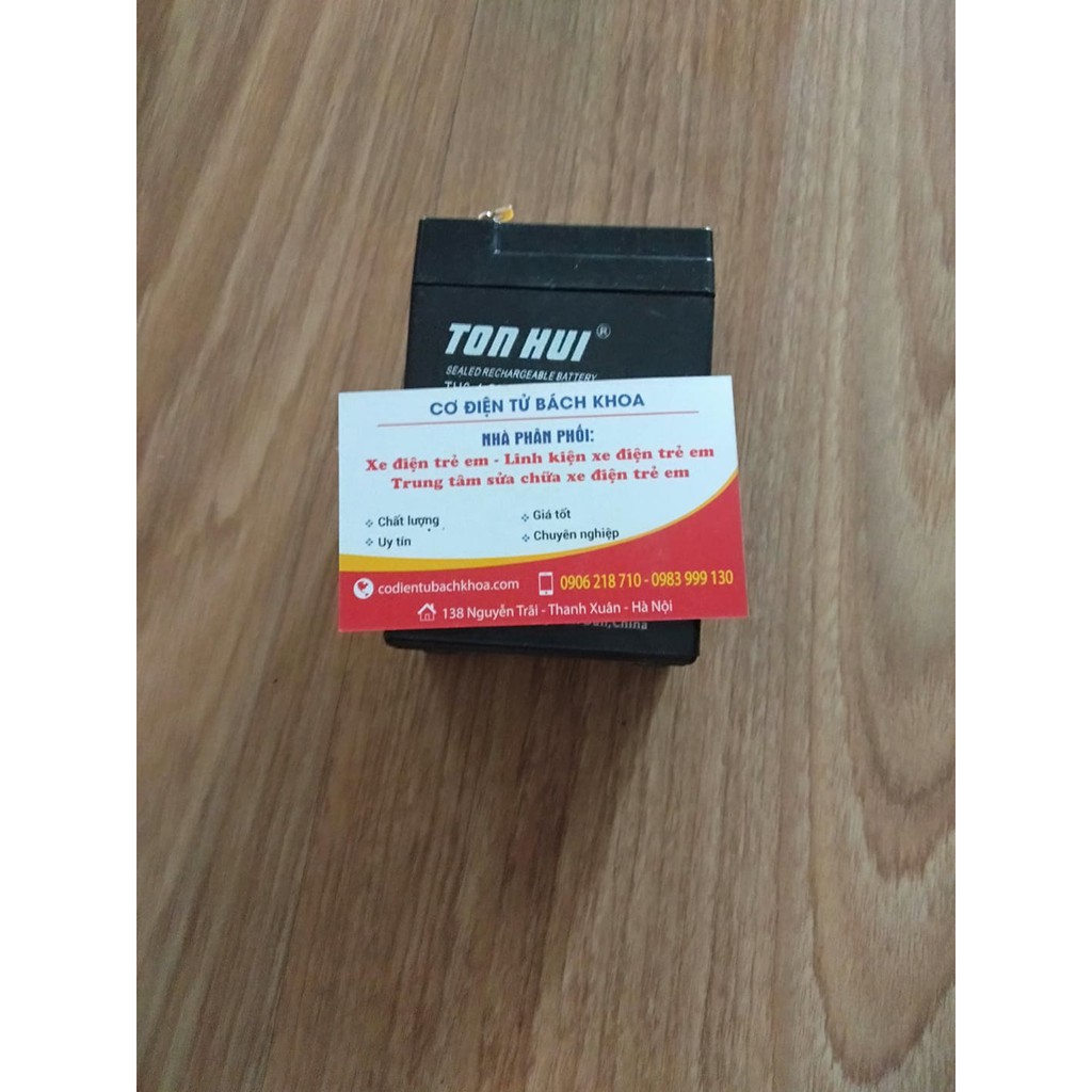 Ác quy xe điện trẻ em 6V 4.5AH