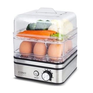 Nồi hấp điện 2 tầng mini caso ed10 germany