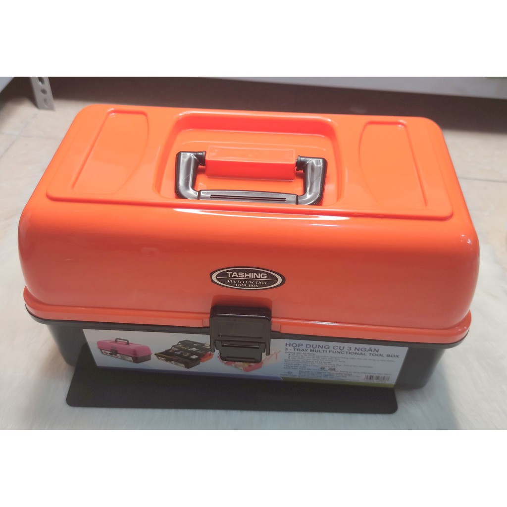 Cốp đồ nhựa 3 tầng đựng đồ Nail