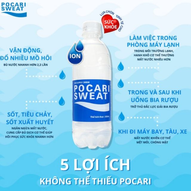 ✅ NƯỚC UỐNG BỔ SUNG ION POCARI SWEAT