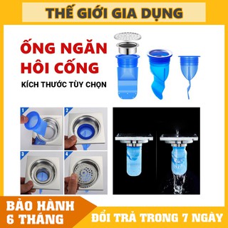 Bộ Silicone Ngăn Mùi Hôi Cống Chia Kích Thước Tự Chọn