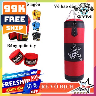 FREESHIP🎁 Bao cát đấm bốc cao 100cm không ruột ⚡ Bao đấm boxing chưa nhồi 1m