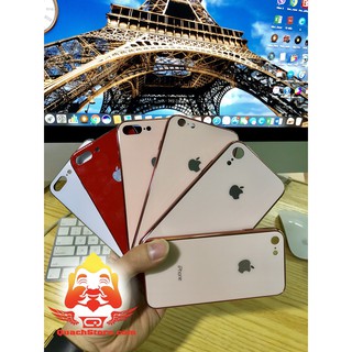 ỐP LƯNG KÍNH GIẢ 8 PLUS VIỀN DẺO LƯNG KÍNH TRÙNG MÀU IPHONE 7 / 8 / 7 PLUS / 8 PLUS /X / XS/ XR / XS MAX