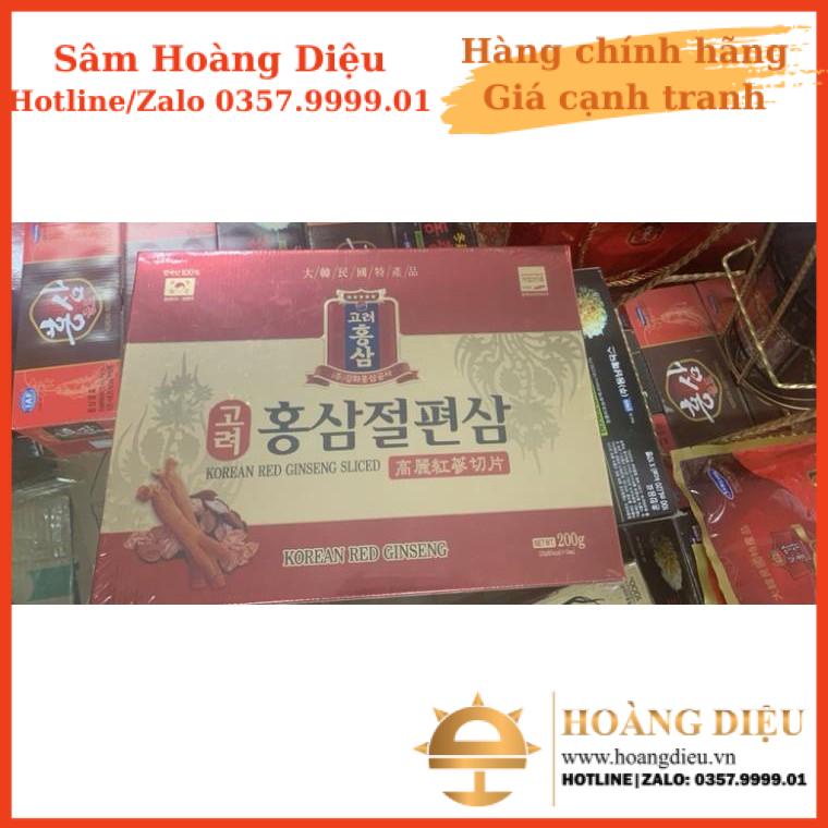 Sâm Hoàng Diệu - Sâm lát tầm mật ong Kanghwa hộp 200g