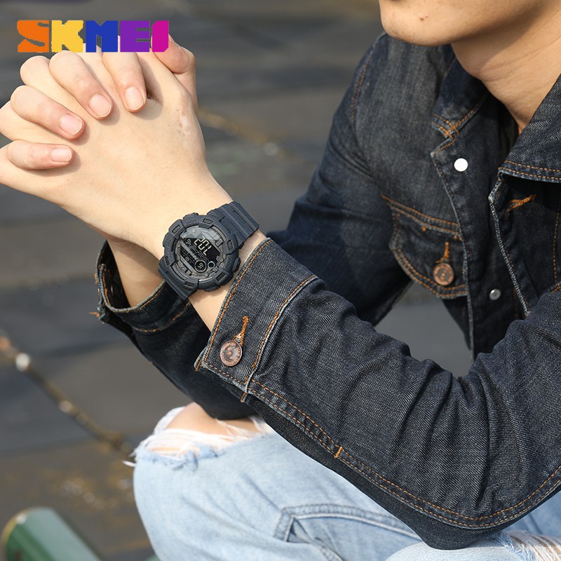 SKMEI Đồng hồ nam quân đội phong cách thể thao rằn ri 1472 | BigBuy360 - bigbuy360.vn