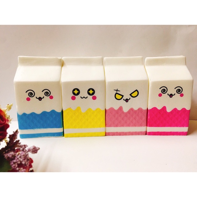 Squishy hộp sữa 11cm