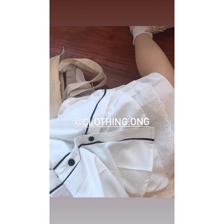 Set áo bóng chày cute + chân váy ba tầng