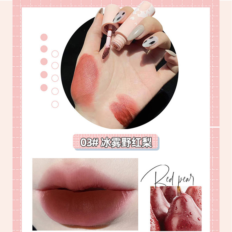 [Hàng mới về] Son kem Faiccia siêu mịn thiết kế vỏ hình chân mèo đáng yêu | BigBuy360 - bigbuy360.vn